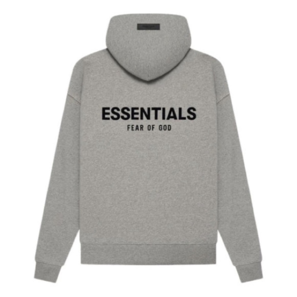 Fear of God Essentials Hoodies Pullover Dark Oatmeal